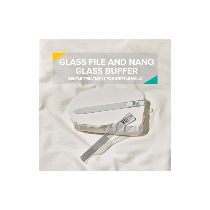 Rui Smiths CarbonConscious Glass Nail File & Nano Glass Buffer