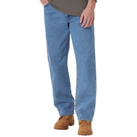 Rustler Men's Classic Regular Fit Jean, Stonewash, 32W x 29L