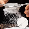 Small Sieve Fine Mesh, 2 Pcs Tea Strainers for Loose