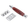 Wooden Handle Razor Manual Safety Shaving Knife Hair Remover Tool
