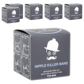 SC Withers Men's Nipple Killer Band 25mm, 6 Pieces / 에스씨위더스 남성 니플킬러밴드 25mm, 6개