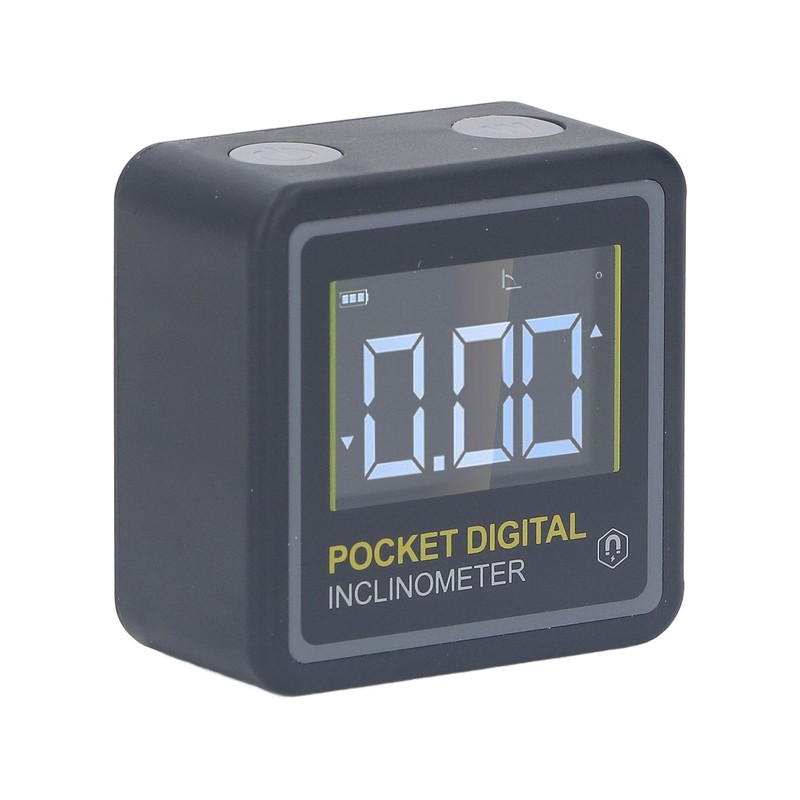 Pocket Digital Inclinometer Protractor Magnetic Angle Finder Measuring Tool for