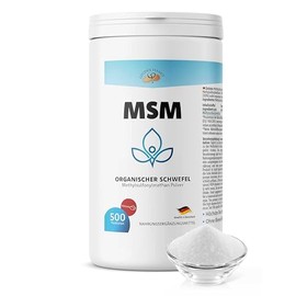 GOLDEN PEANUT GOLDEN PEANUT MSM 1 kg Dose, Methylsulfonylmethan, h?chste Reinheit, organischer Schwefel ohne Zus?tze und Rieselhilfen