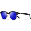 Occhsouo Polarised Half-Frame Sunglasses, Unisex Sunglasses, Men, Women, Classic Retro