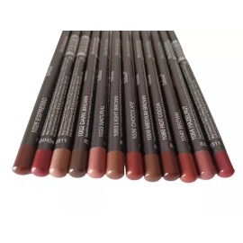 Sangpumsangseoseolmyeongchamjo 12pc 울트라 파인 립 라이너 브라운 세트 12pc Ultra Fine Lip Liner Brown Set