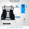 BLACK ORCA Running Vest for Women Men Hydration Vest with