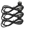 Naths Hardware® 3 x IEC Cable 1.8 m Power Supply