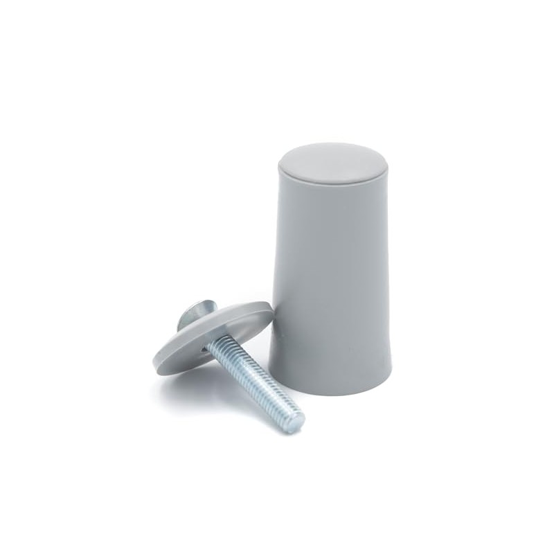 8 x roller shutter stoppers, colour: grey/brown/white/anthracite/black (grey closed)