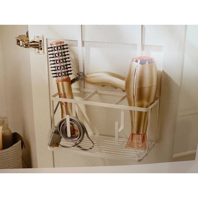 Brightroom Hair Care Organizer White Target Vanity Storage Rack Open