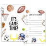 Sports Birthday Invitations for Boys, Football Basketball Baseball Birthday Party