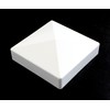 True 5x5 (127mm x 127mm) Plastic Pyramid Vinyl Fence Post