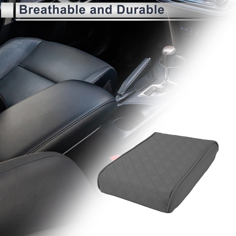 X AUTOHAUX Car Center Console Cover Car Armrest Cover 12.6"x8.66"x2.36"
