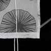 SCHOAL Roman Blind No Drilling Required Burnout Curtains Transparent Eyelet