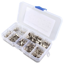 DollaTek 200PCS 10Value 32.768KHz ~ 48MHz DIY Quartz Crystal Oscillator Assorted Kit Set Assortment with Plastic Box