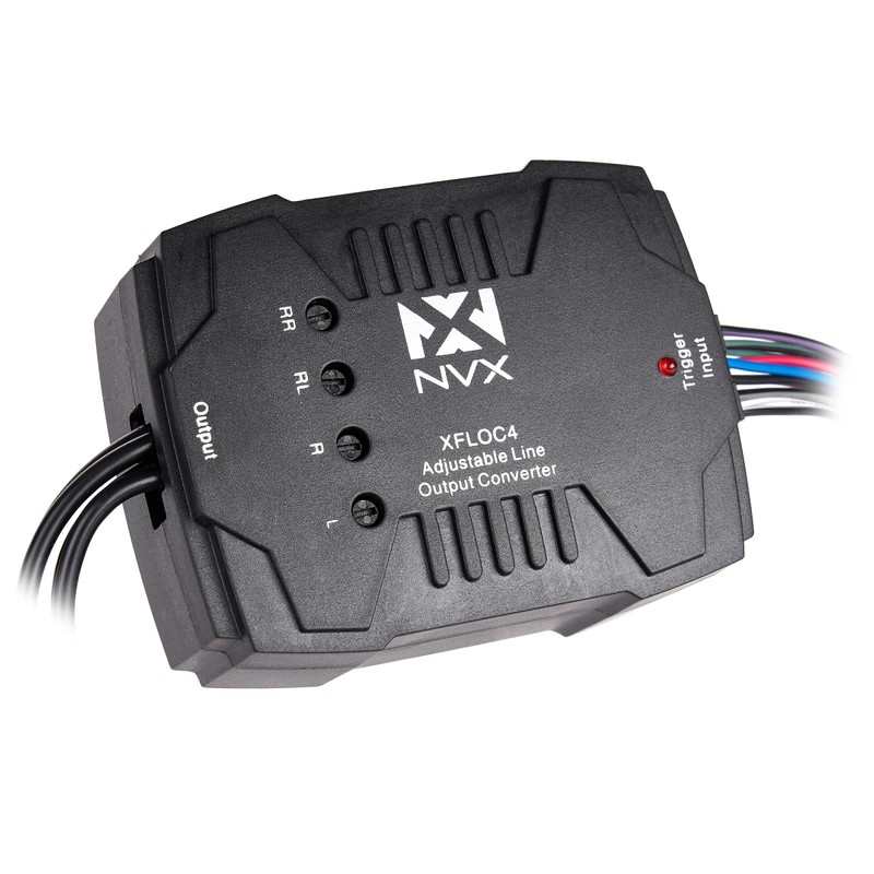 NVX XFLOC4 4-Channel 160W Adjustable Line Output Converter with Remote