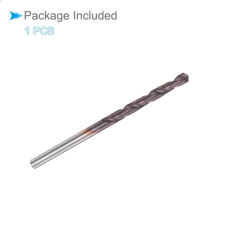CoCud Carbide Solid Drill Bit 2mm Diameter Articin Coating K45/P10
