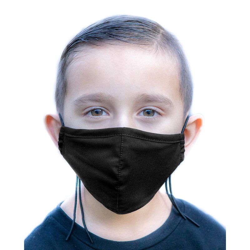 Headmost Comfymask 3 Layer Large Fabric Facemask: Water Repellent, Washable,
