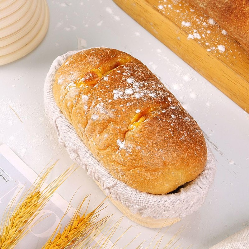 Premium Bread Proofing Basket Set – 9" Round & 10"