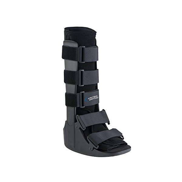 United Ortho Cam Walker Fracture Boot, Extra Large, Black