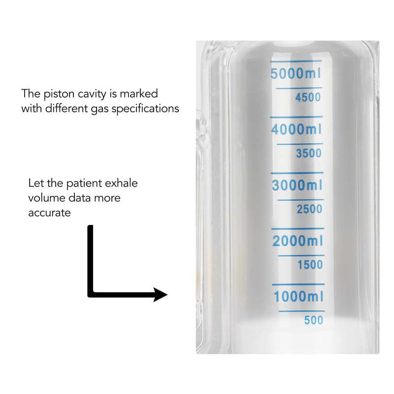 Breathing Exercise Device Deep Breathing Exerciser Lung Capacity Respiratory Therapy