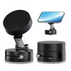 Juformin New Version Vacuum Magnetic Car Phone Holder, Dual-Sided Attachment,
