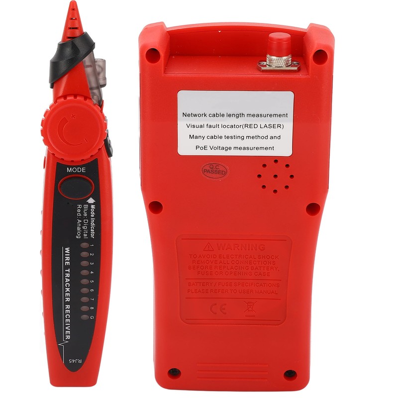 Network Cable Tester Tracer Kit Multifunctional CAT5 CAT6 Ethernet Wire
