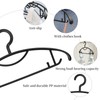 Plastic Clothes Hanger, Extra Thick Plastic Wide Shoulder Adult Slip