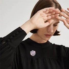 Pointless Meeting Survivor Hard Enamel Pin Funny Work Shield Shape Brooch Collection Badge Lapel Pin Jewelry Gift For Fans Friends