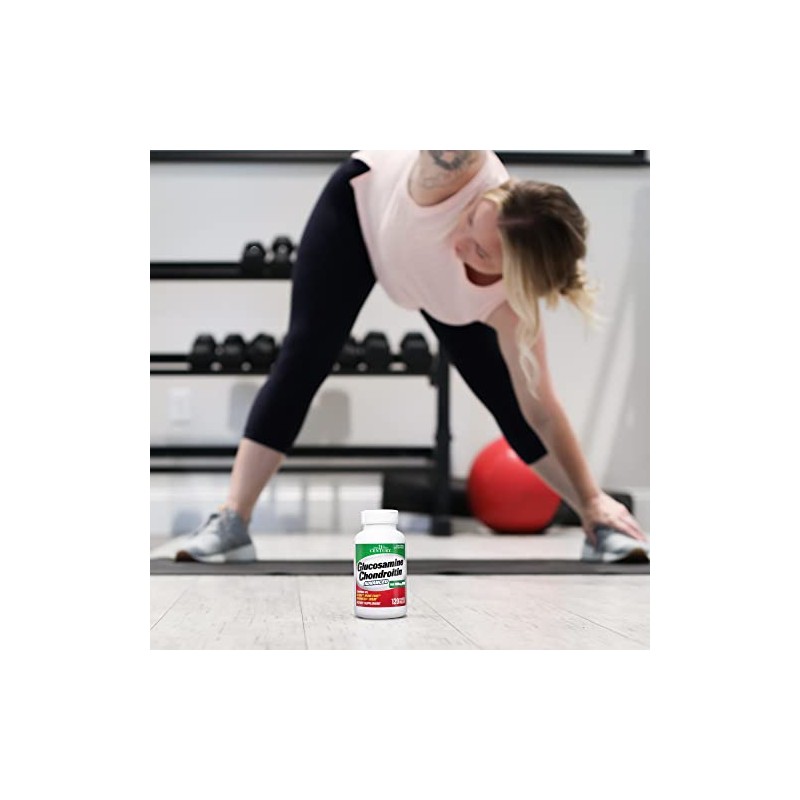 21st Century Glucosamine Chondroitin Advanced, plus 1500mg MSM, 120 Coated