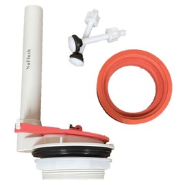 Champion Flush Valve for American Standard Two Piece Toilet with Solid Silicone Flapper