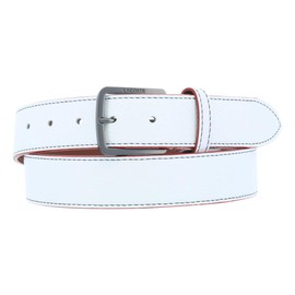 Lacoste Men's Belt, [04] White