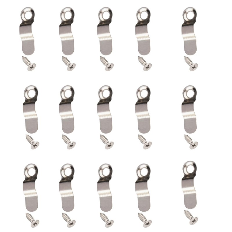 100PCS Metal Picture Frame Turn Buttons with Screws,Durable Picture Frame