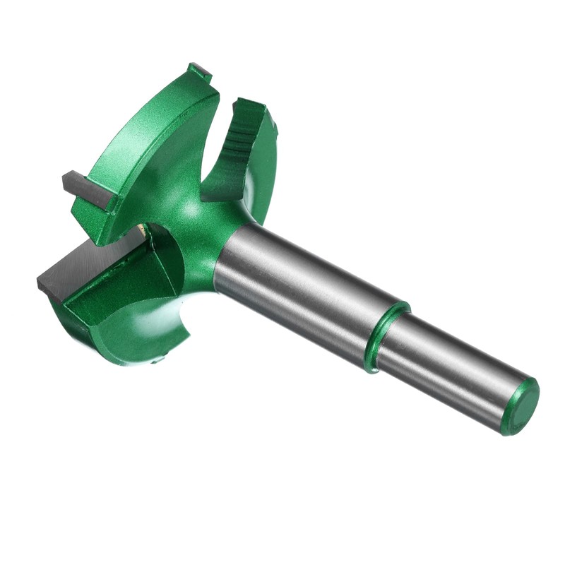 QUARKZMAN 3-teiliges Forstner-Bohrer-Set 1-3/8" 1-31/32" 2-3/8" (35mm 50mm 60mm) Hartmetall