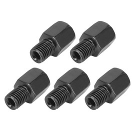 F FIERCE CYCLE 5pcs 10mm LH to 10mm RH Motorcycle Rearview Mirrors Adapter Bolt