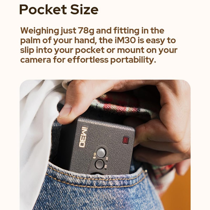 Godox iM30 Mini Flash Camera Flash for Canon Sony Nikon