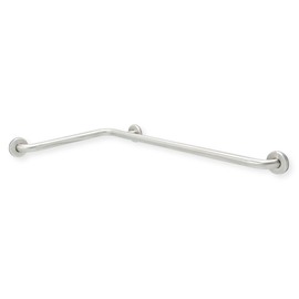 Inside Corner Grab Bar - ADA Bathroom Safety Handrail/304 Stainless Steel/Smooth/ 34 x 18 x 1.50"