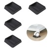 GOODCHI Caster Stoppers Fixed, Anti-Slip, Dent Prevention, Silent, Vibration Absorption,
