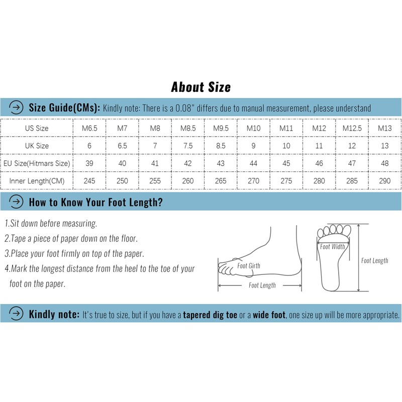 Hitmars Men's Trainers with Air Cushion Size 39-48, Mesh Light