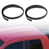 JDMON Roof Drip Molding Weatherstrip Compatible with Toyota Tundra Double
