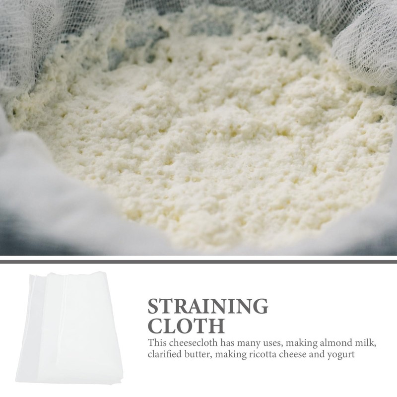 Alipis 3pcs Cheesecloth Fabric Large Straining Cloth for Cooking Yogurt