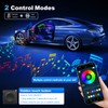 Acrylic Interior Car LED Strip Light with Wireless APP, RGB
