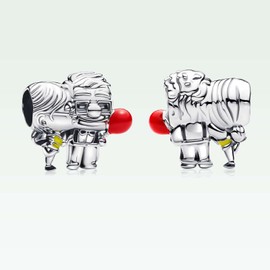 MSPOVOF Heart Christmas Animal Charms Bead for Bracelets and Necklaces, S925 Sterling Silver Charms for Birthday, Women’s Jewellery Gift, Cubic Zirconia