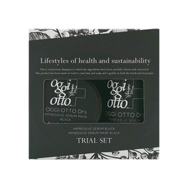 oggi otto Drs Trial Set Impressive Serum Mask Black Hair Treatment (Black & Black)