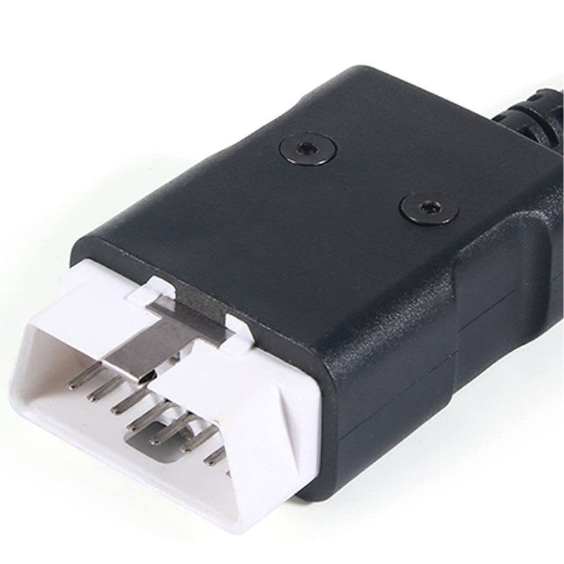 luumeiy OBD2 Breakout Box Powerful OBDII Protocol Detector, 16 Pin
