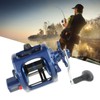 Baitcasting Fishing Reel Round Baitcaster Reel Smooth Powerful Saltwater Inshore