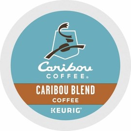 Caribou Coffee Caribou Blend, Single Serve Coffee K-Cup Pod, Medium Roast, 24-Count For Brewers