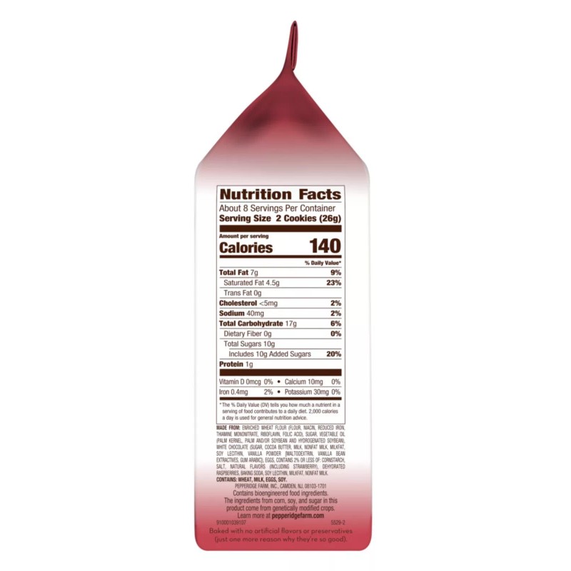 Pepperidge Farm 🟢 New Limited Pepperidge Farm Milano Strawberry White