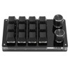 One Handed Macro Mechanical Keyboard 12 Key Multifunction DIY Programmable
