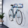 Borgen Bicycle Wall Mount, Elegant Oak Wood with Soft Rubber