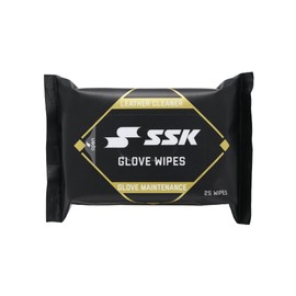 SSK Baseball Glove Wipes - Glove Maintenance Leather Cleaner (50 Wipes - 2 Packs)